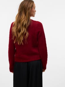 Vero Moda VMNOVAH Strickjacke -Winetasting - 10320496