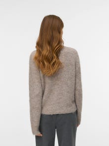 Vero Moda VMNOVAH Pletena jopica -Fossil - 10320496
