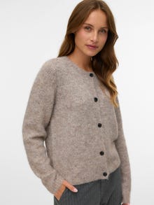 Vero Moda VMNOVAH Pletena jopica -Fossil - 10320496