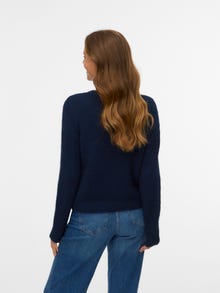 Vero Moda VMNOVAH Pletena jopica -Navy Blazer - 10320496