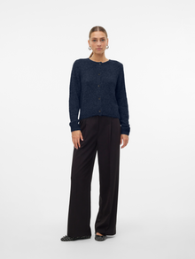 Vero Moda VMNOVAH Strickjacke -Navy Blazer - 10320496
