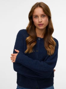 Vero Moda VMNOVAH Pletena jopica -Navy Blazer - 10320496