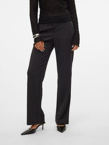 Vero Moda VMMAYA Mid waist Trousers -Black - 10320498