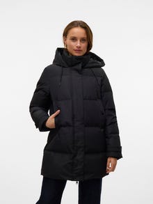 Vero Moda VMLEONIELEA Dún Jakke -Black - 10320505