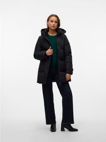 Vero Moda VMLEONIELEA Dún Jakke -Black - 10320505