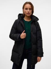 Vero Moda VMLEONIELEA Dún Jakke -Black - 10320505