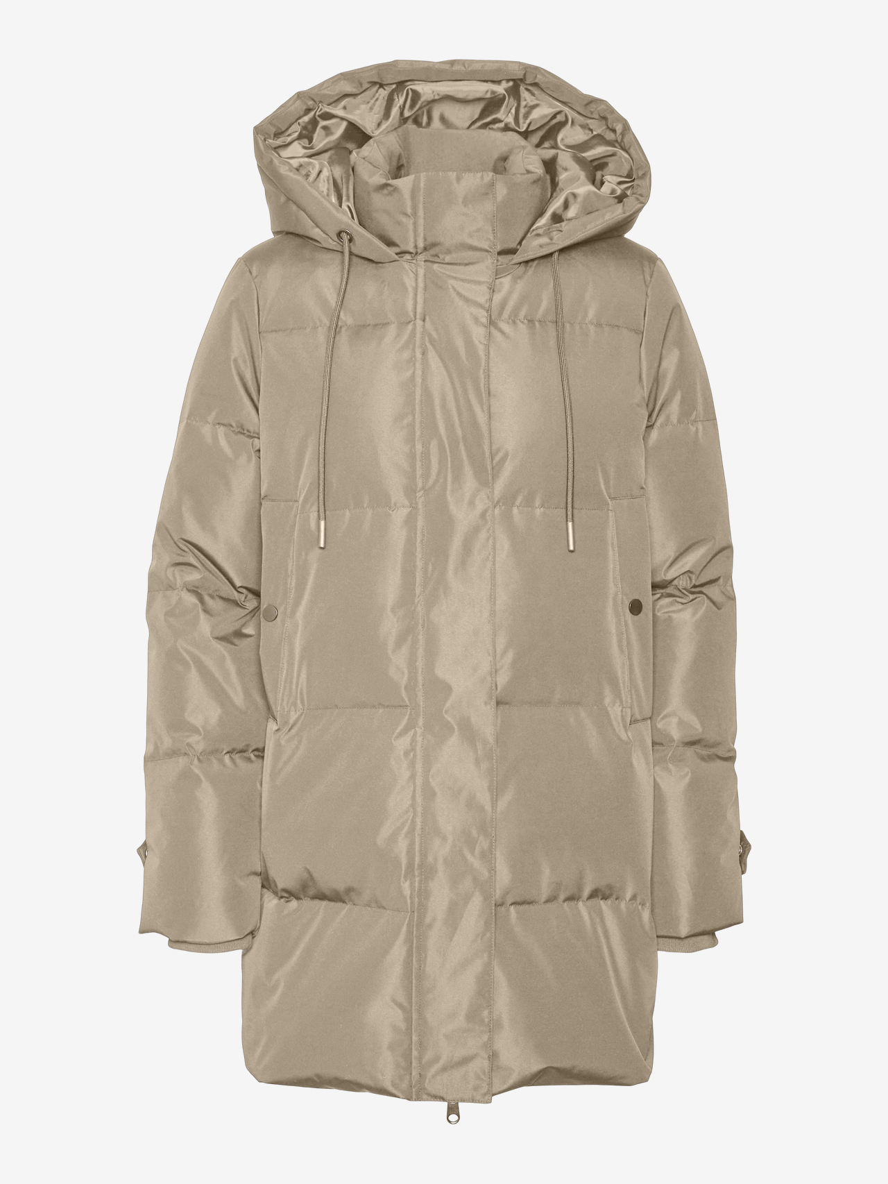 Vero Moda Oversize Hemdjacke Vero Moda Winterjacke Grau Vero