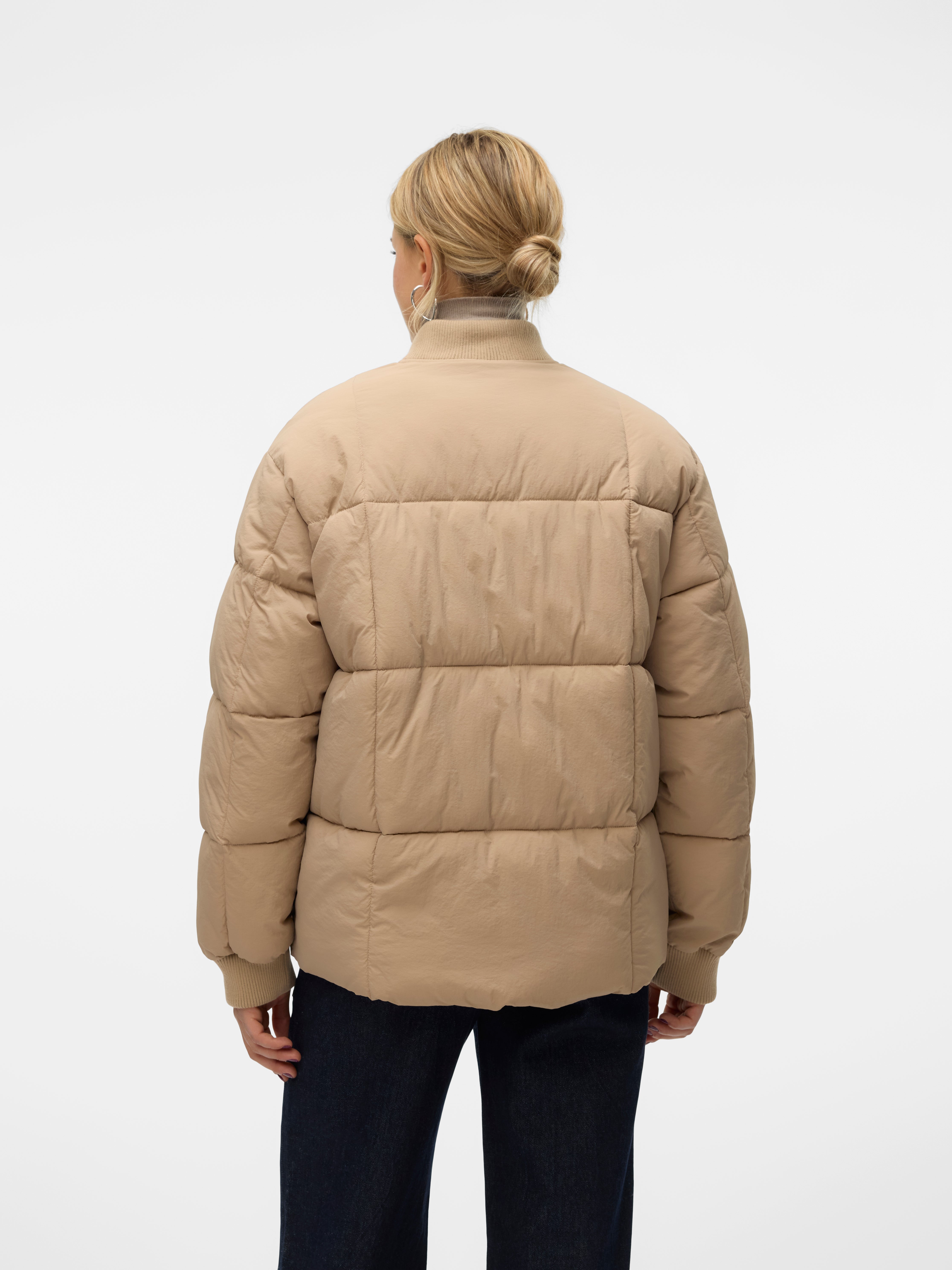 Moda Damen Vero Moda Steppjacke Grün Padded Jacket With