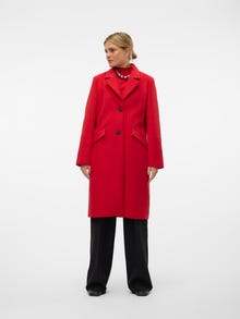 Vero Moda VMFORTUNESARA Frakke -Salsa - 10320531