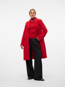 Vero Moda VMFORTUNESARA Frakke -Salsa - 10320531