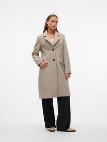 Vero Moda VMFORTUNESARA Mantel -Silver Mink - 10320531
