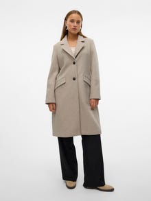 Vero Moda VMFORTUNESARA Mantel -Silver Mink - 10320531