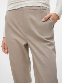 Vero Moda VMMAYA Mid waist Trousers -Silver Mink - 10320534