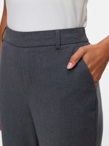 Vero Moda VMMAYA Közepes derék Nadrág -Dark Grey Melange - 10320534
