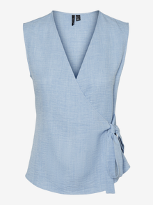 Vero Moda VMMELANEY Top -Chambray Blue - 10320556