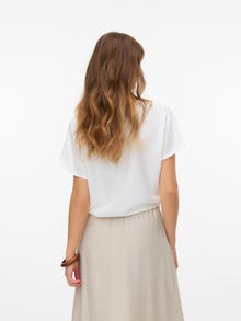 Vero Moda VMMELANEY Tops -Snow White - 10320558