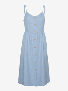 Vero Moda VMMELANEY Robe midi -Chambray Blue - 10320565