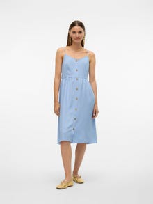 Vero Moda VMMELANEY Robe midi -Chambray Blue - 10320565