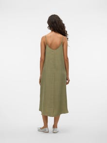 Vero Moda VMMELANEY Midimekko -Laurel Wreath - 10320568