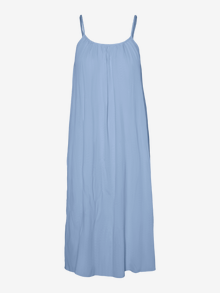 Vero Moda VMMELANEY Midimekko -Chambray Blue - 10320568