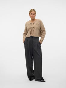 Vero Moda VMADELINA Knit Cardigan -Silver Mink - 10320590