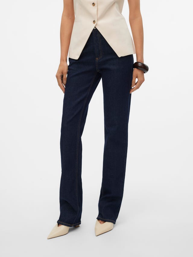 Vero Moda VMTESSA Taille haute Straight Fit Jeans - 10320592