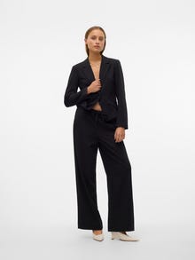 Vero Moda VMBABETTE Mid waist Trousers -Black - 10320601