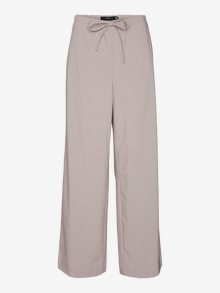 Vero Moda VMBABETTE Mid waist Trousers -Moon Rock - 10320601