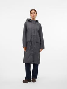 Vero Moda VMMALOU Regenmantel -Asphalt - 10320607