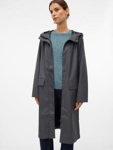 Vero Moda VMMALOU Regenmantel -Asphalt - 10320607