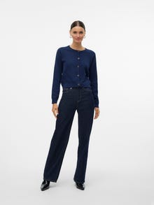 Vero Moda VMFANTASTIC Strikket cardigan -Navy Blazer - 10320632