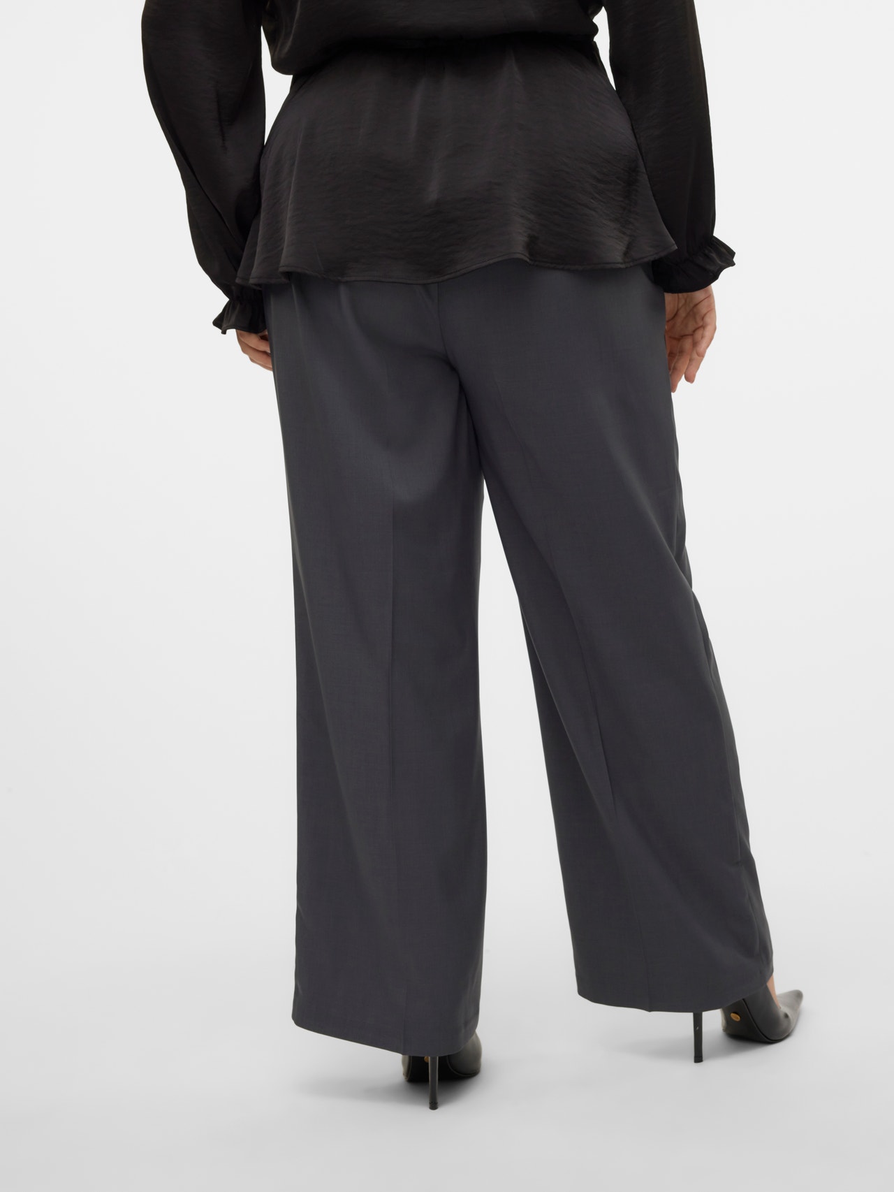 Vero Moda VMCRITA Mittlere Taille Hose -Asphalt - 10320703