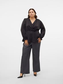 Vero Moda VMCRITA Mittlere Taille Hose -Asphalt - 10320703