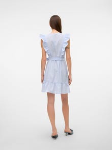 Vero Moda VMMILLIE Kort kjole -Bright White - 10320709