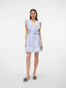 Vero Moda VMMILLIE Short dress -Bright White - 10320709