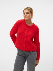 Vero Moda VMAWSOME Knit Cardigan -Salsa - 10320724