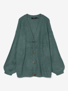 Vero Moda VMCLEA Strickjacke -Balsam Green - 10320819