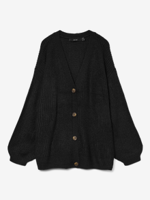 Vero Moda VMCLEA Pleteni kardigan -Black - 10320819