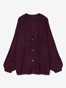 Vero Moda VMCLEA Strickjacke -Winetasting - 10320819
