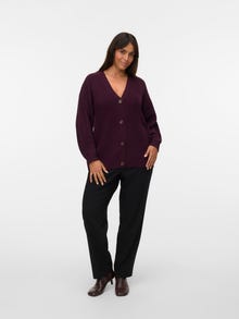 Vero Moda VMCLEA Strickjacke -Winetasting - 10320819
