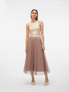 Vero Moda VMCOVE Mittlere Taille Langer Rock -Antler - 10320920