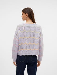 Vero Moda VMHATTY Neulepuserot -Purple Heather - 10321035