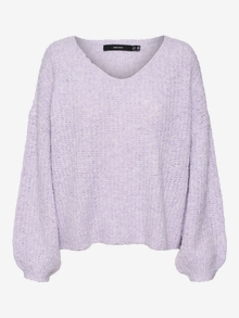 Vero Moda VMJULIETTE Pullover -Purple Heather - 10321071