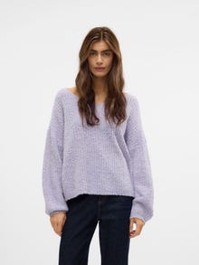 Vero Moda VMJULIETTE Pullover -Purple Heather - 10321071