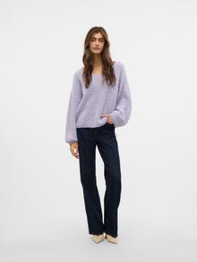 Vero Moda VMJULIETTE Pullover -Purple Heather - 10321071