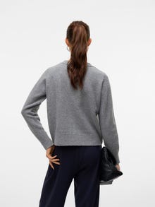 Vero Moda VMSERENA Strickjacke -Medium Grey Melange - 10321098