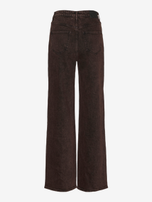 Vero Moda VMTESSA High rise Wide Leg Fit Jeans -Chocolate Torte - 10321108