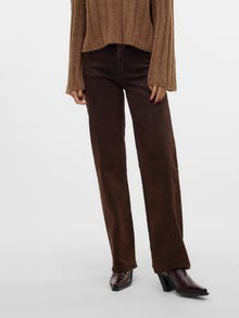 Vero Moda VMTESSA High rise Wide Leg Fit Jeans -Chocolate Torte - 10321108