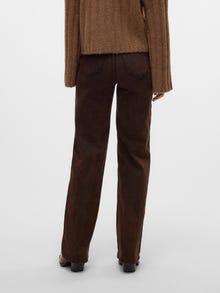 Vero Moda VMTESSA High rise Wide Leg Fit Jeans -Chocolate Torte - 10321108