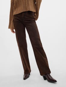 Vero Moda VMTESSA High rise Wide Leg Fit Jeans -Chocolate Torte - 10321108